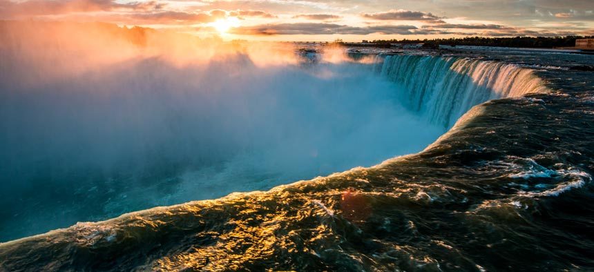 Cascata in Canada